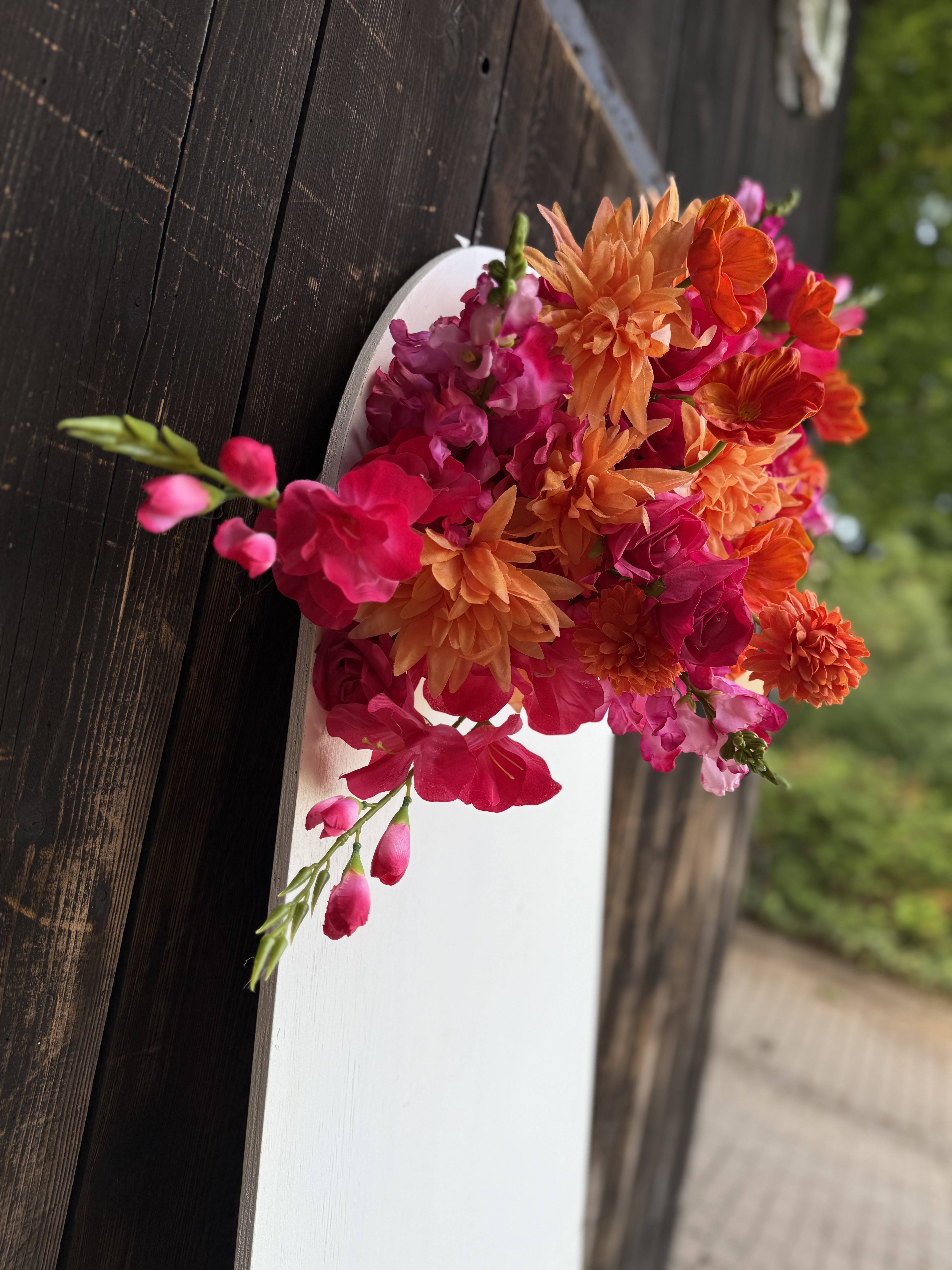 Gesteck "Summer-Bloom" aus Seidenblumen